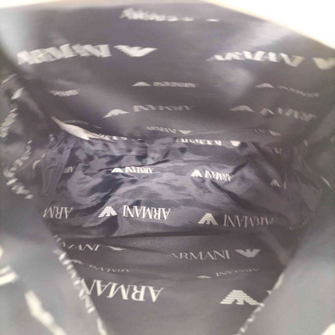 アルマーニジュニア ARMANI JUNIOR ロゴプリントバックパック メンズ